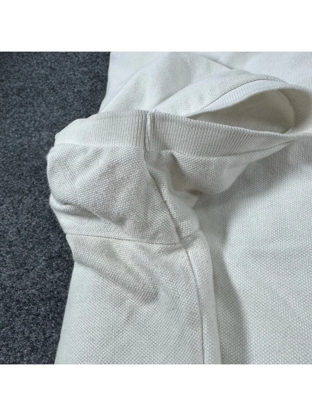 Polo Ralph Lauren Custom Slim Fit Big Pony Polo Shirt with Crest White XXL